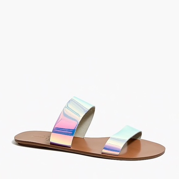 J. Crew Shoes - Metallic J Crew Sandals